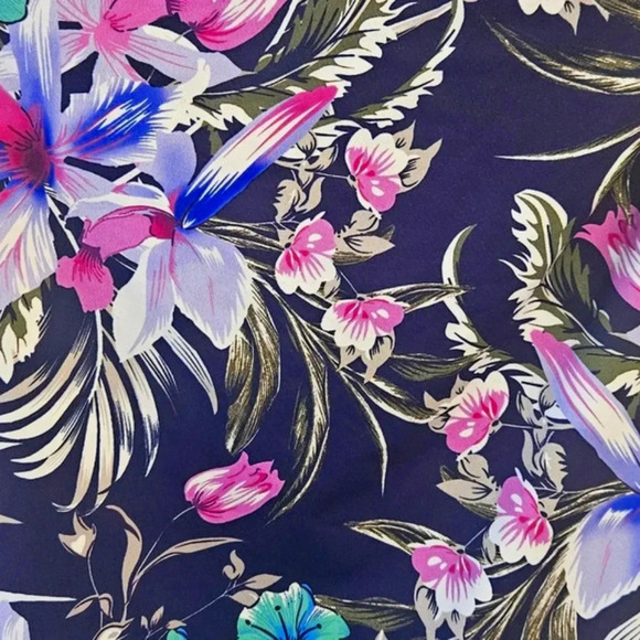 Moontide Floral Halter Top Bething Suit - Picture 6 of 6